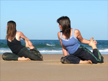 Yoga on the Beach